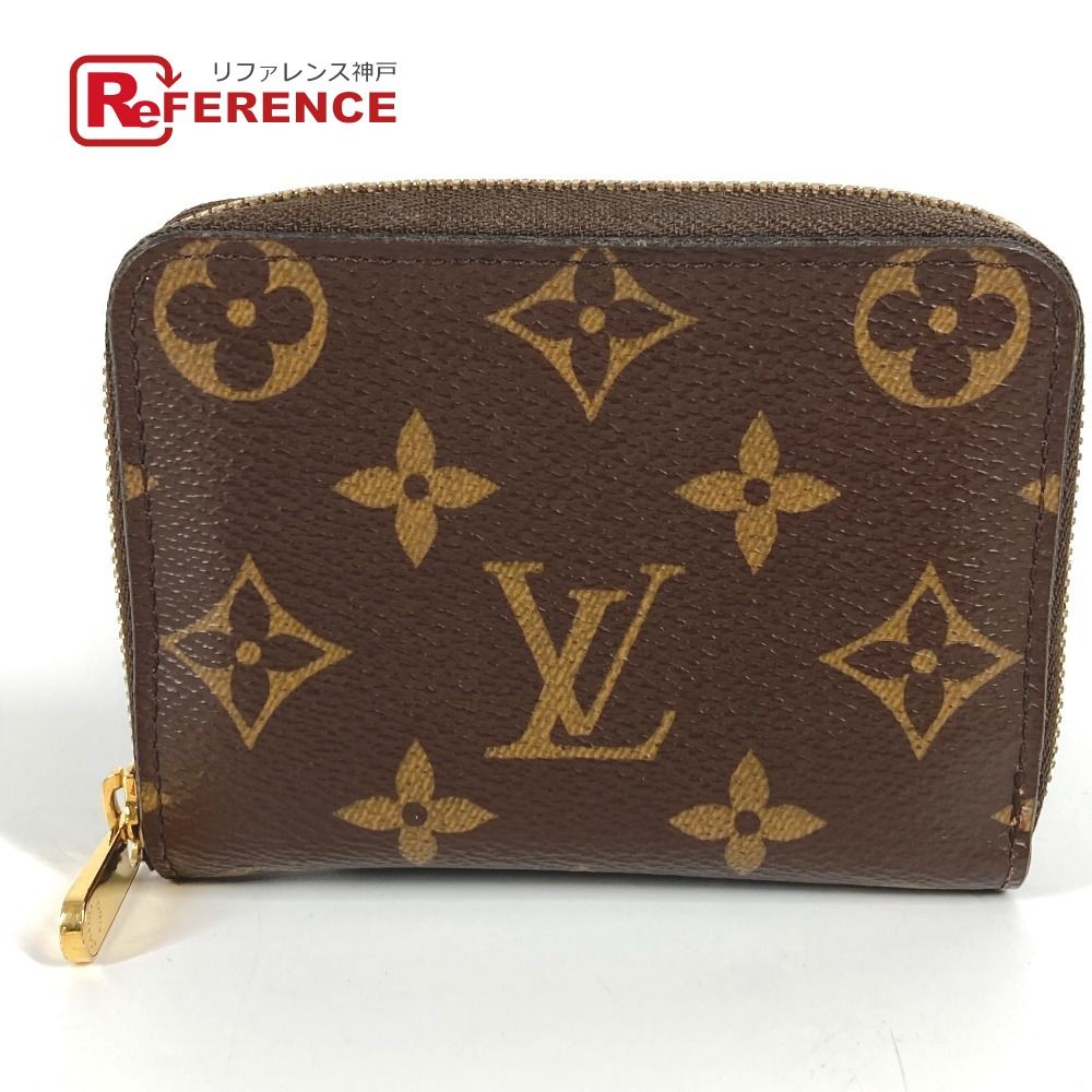 LOUIS VUITTON ルイヴィトン コインケース ジッピー コイン パース M60067 モノグラムキャンバス ブラウン