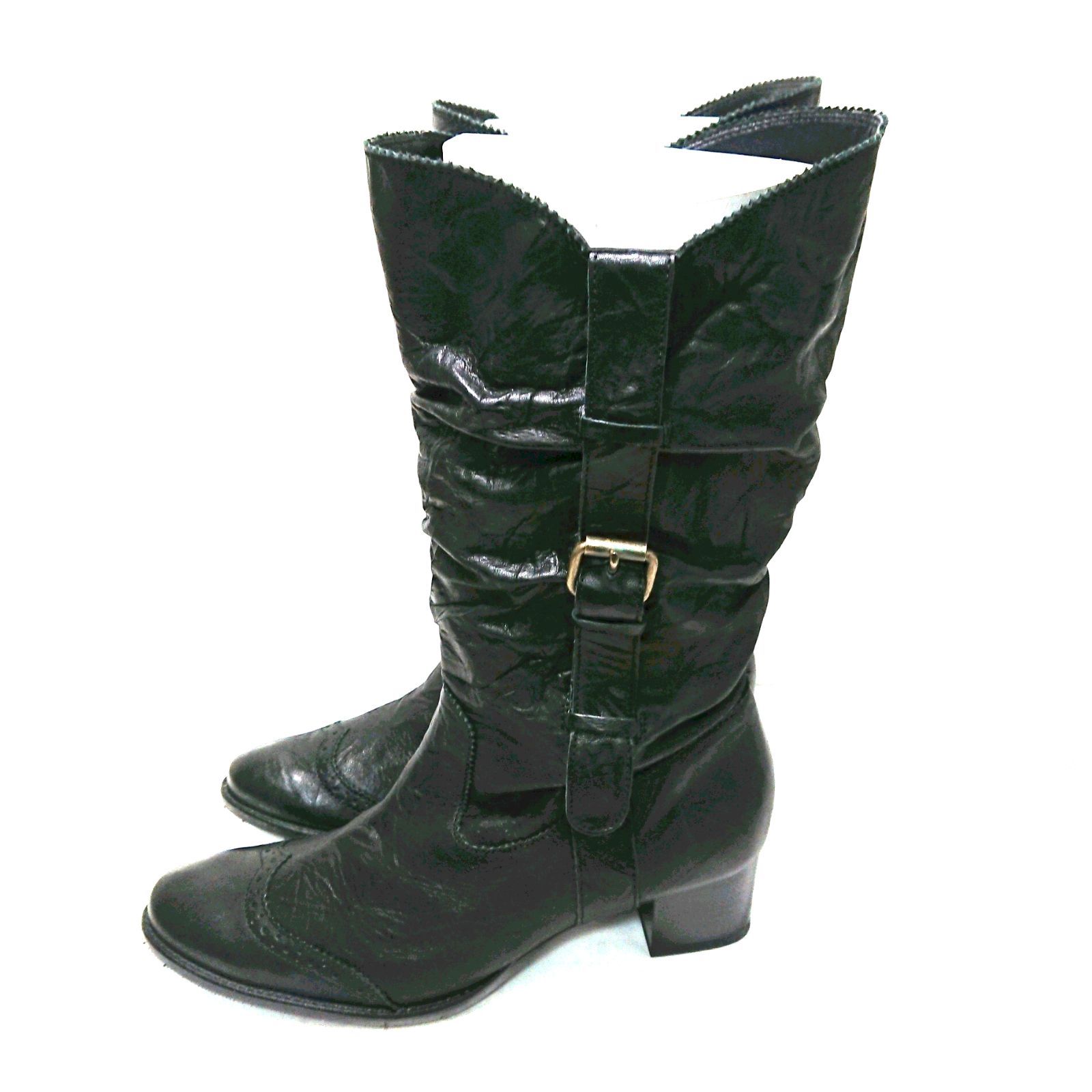 sergio Rossi セルジオロッシ レディース レザー ブラック ロング