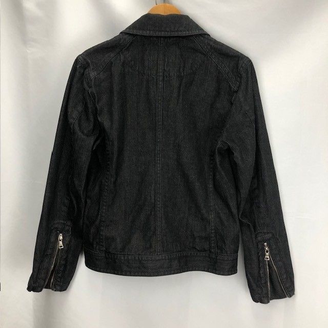 【限定製作】 BLACK BURBERRY LABEL ダブルライダースタイプ デニム ジャケット・アウター