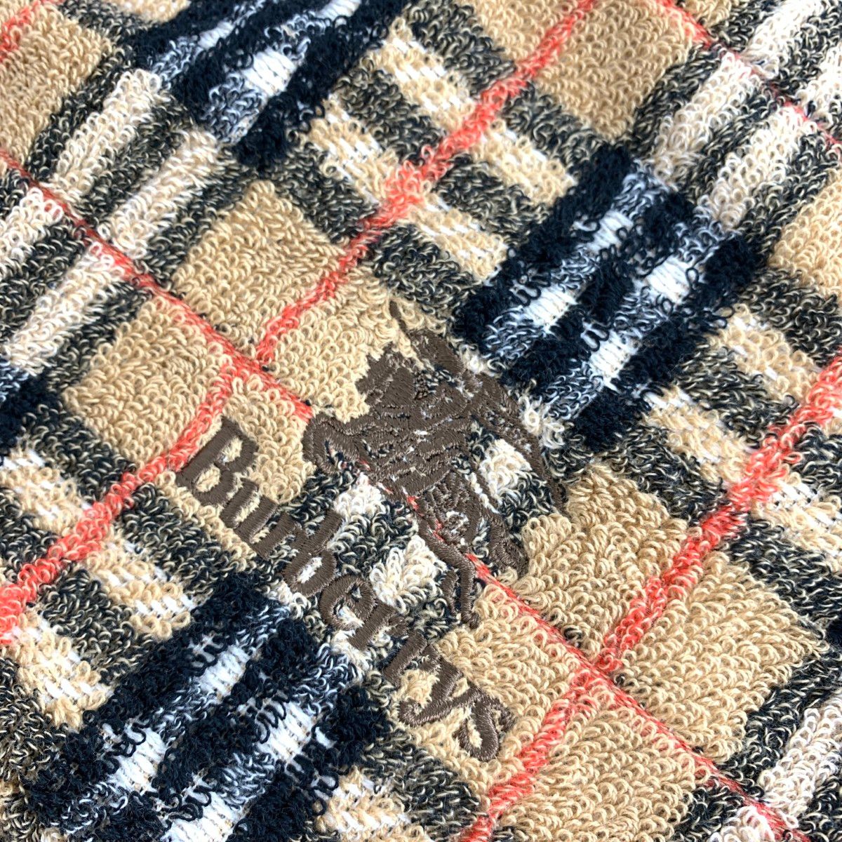 新品同様 Burberry's バーバリーズ ノバチェック バスタオル フェイス