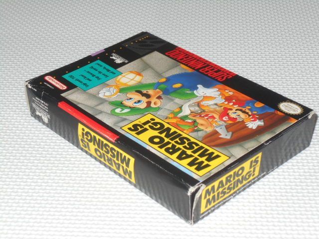 スーパーファミコン - SFC★MARIO IS MISSING SNES 海外版 端子清掃済 スーパーファミコン - SFC☆MARIO IS MISSING SNES 海外版 端子