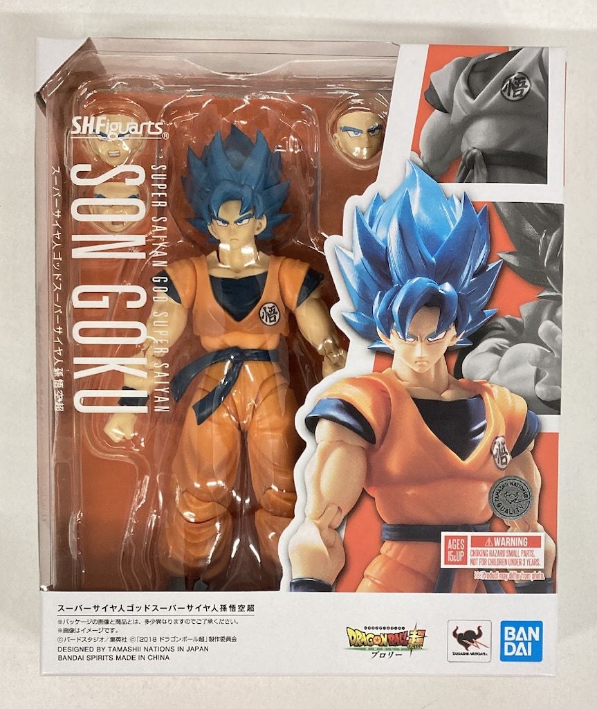 BANDAI SPIRITS S.H.Figuarts スーパーサイヤ人ゴッドスーパーサイヤ人 孫悟空-超- バンダイナムコ版