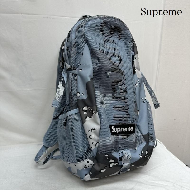 Supreme 20SS Backpack Camo Blue カモフラ 迷彩 バックパック