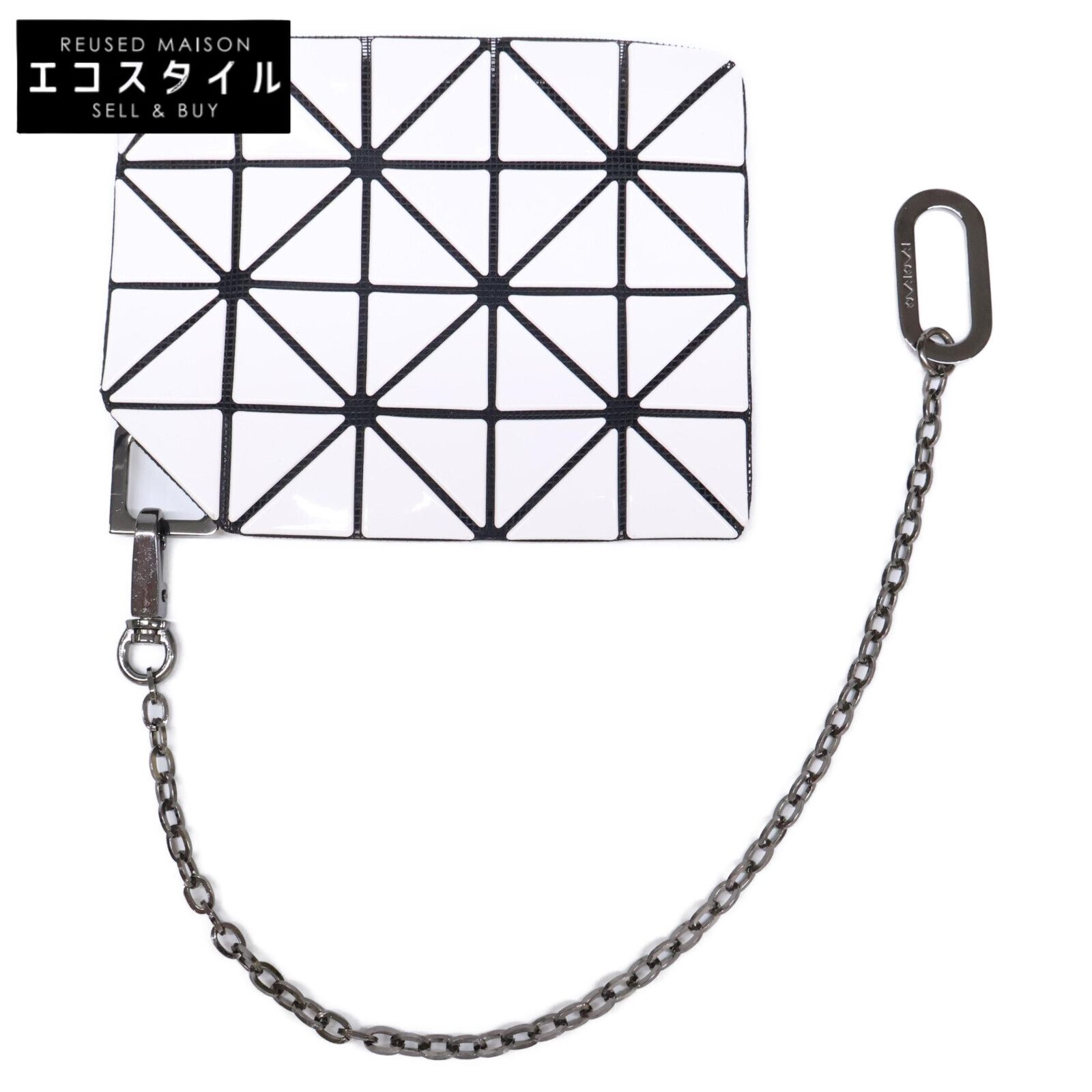 BAO BAO ISSEY MIYAKE バオバオイッセイミヤケ BB71-AG761 チェーン付 コインケース