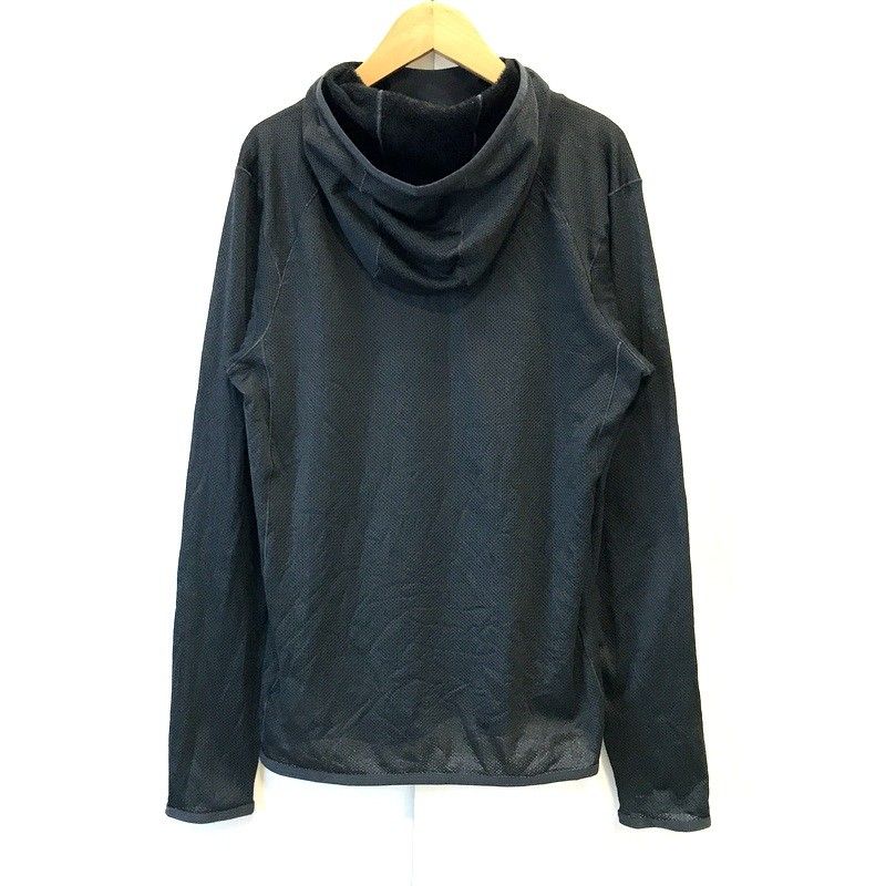 Mountain Hardwear マウンテンハードウェア エアメッシュフーディ OMO 314 メンズ Sサイズ ブラック 黒 パーカー アウトドアウェア TA 3534