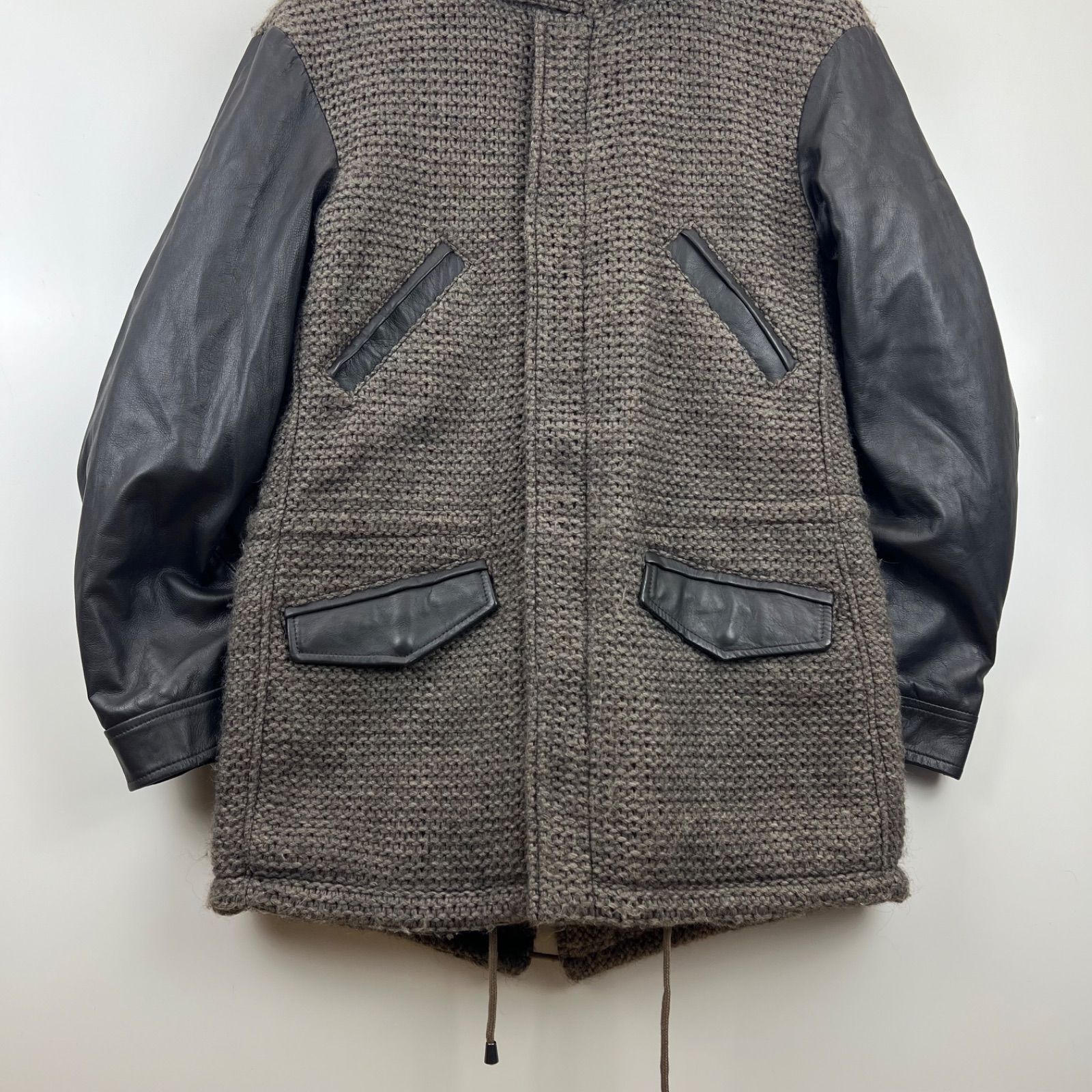 アクリルウールレザー 切替