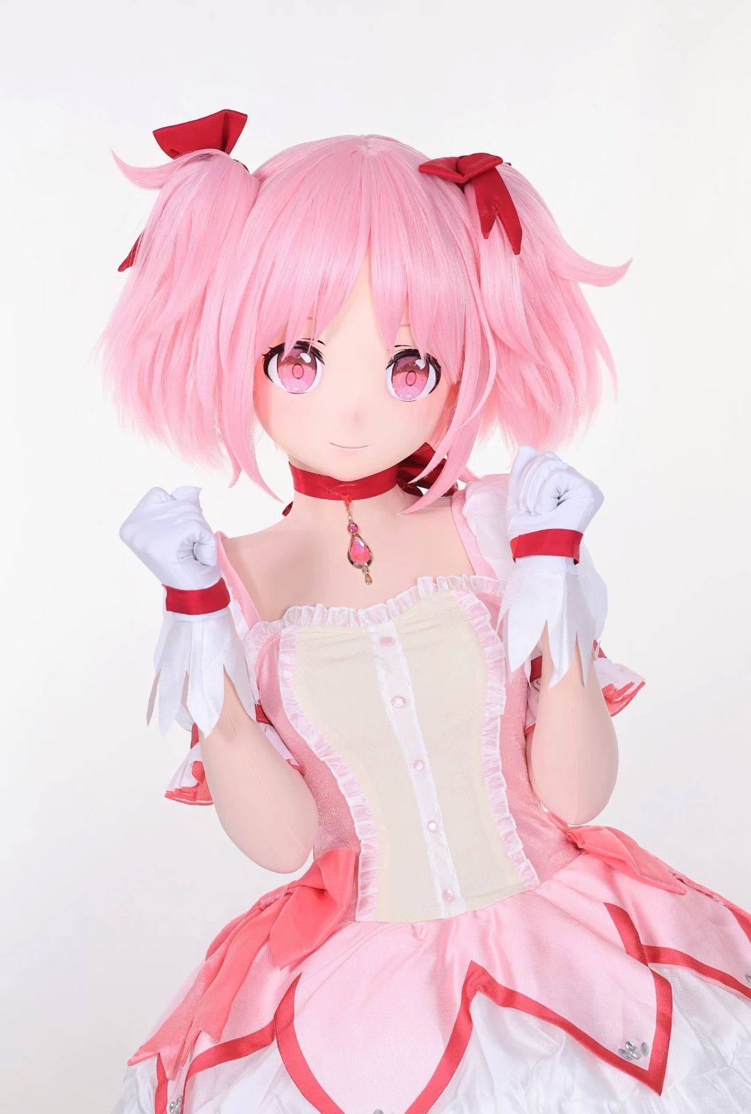 きぐるみマスク kigurumi 個人用 Amazon.co.jp: Dollkii Half Head Kigurumi Mask 白童樹脂製