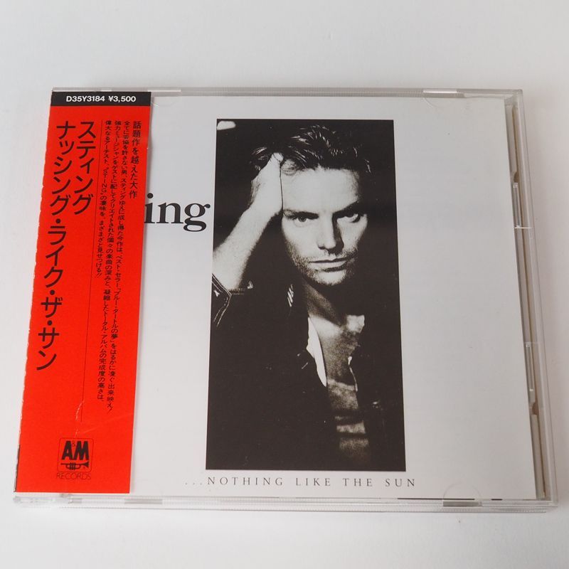 帯付】スティング ナッシング・ライク・ザ・サン （国内盤）CD 1987年盤/D35Y-3184 洋楽 [洋Y7] - メルカリ