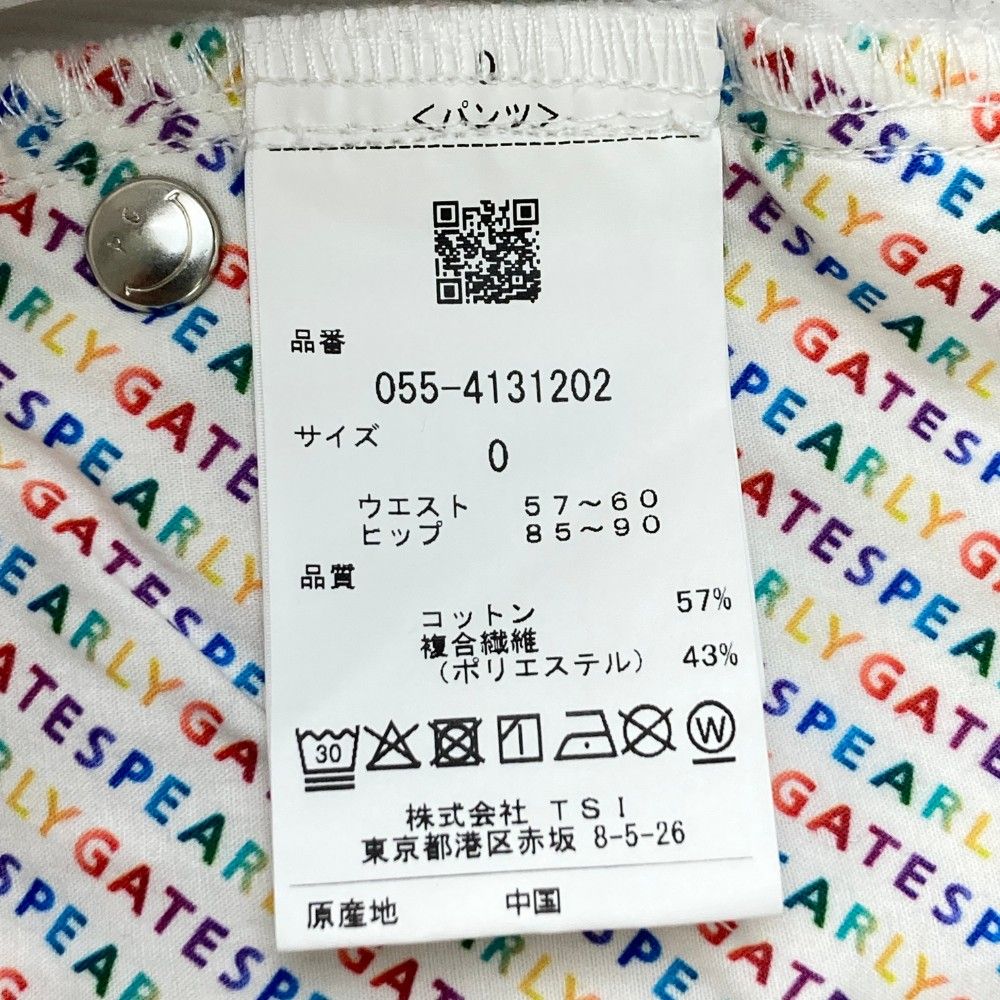 サイズ：0 PEARLY GATES パーリーゲイツ 2024年モデル 35周年 バンダナ