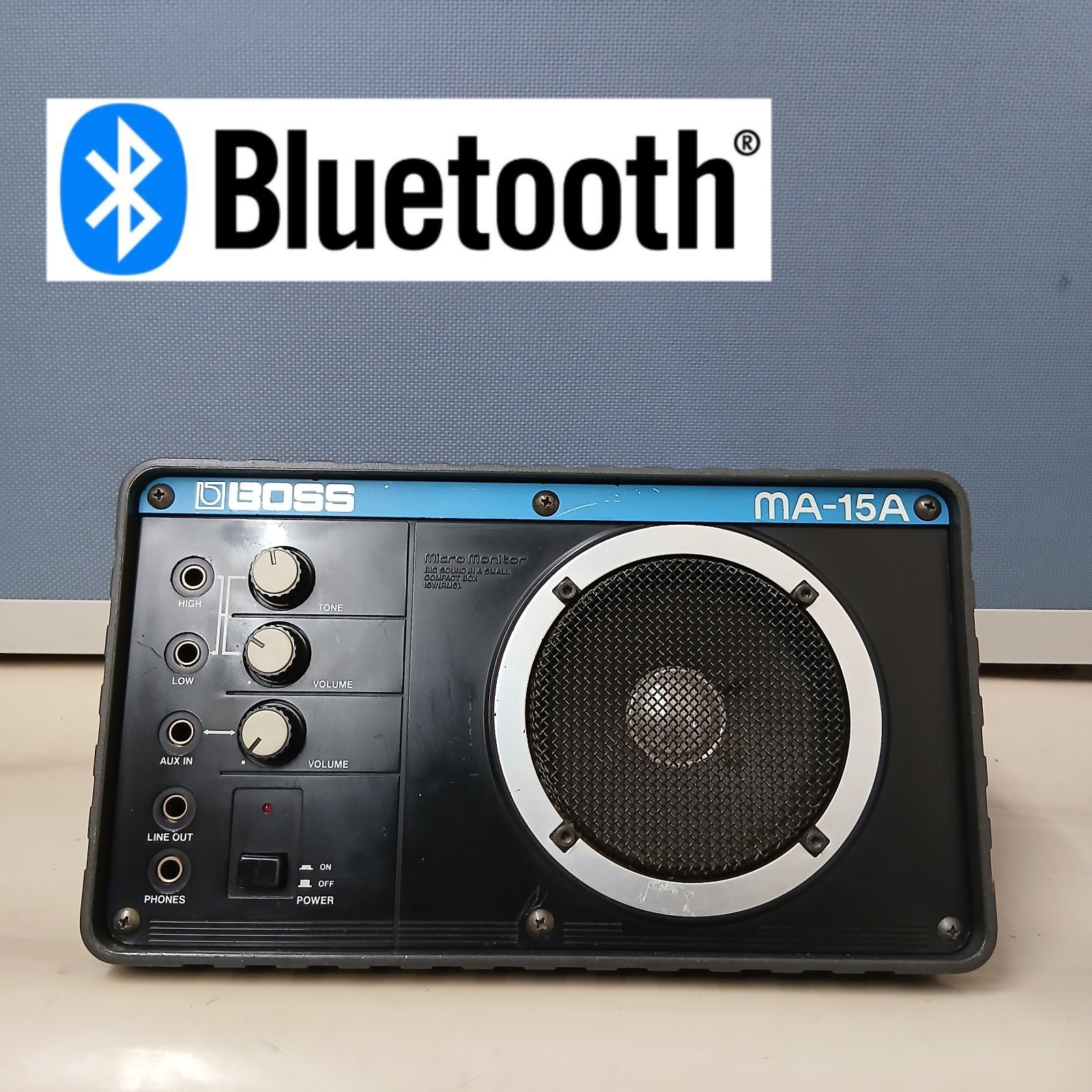 BOSS MA-15A モニターアンプ スピーカー Bluetooth機能搭載 - メルカリ