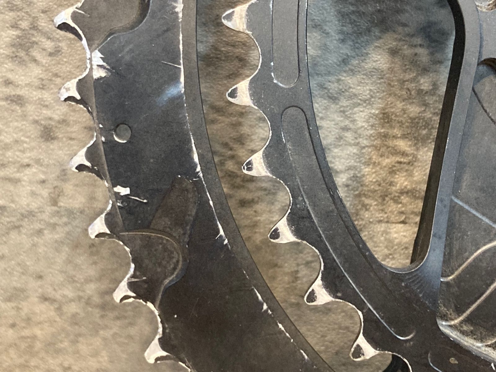 納得のいく JK642 ローター ROTOR QRINGS チェーンリング 52|36T 11S ダイレクトマウント 楕円