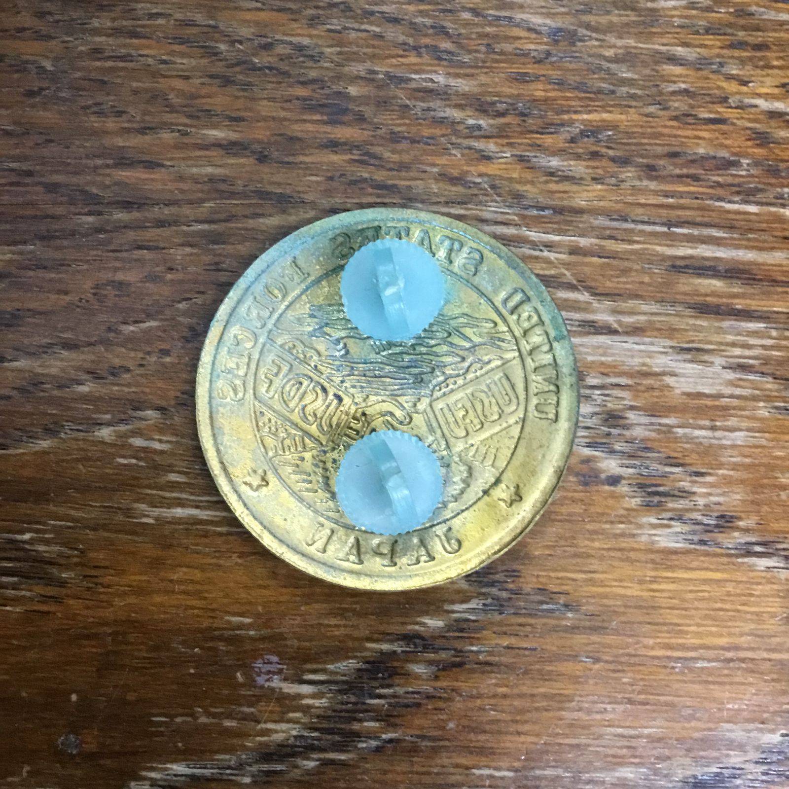 ヴィンテージ チャレンジコイン ピンバッジ USFJ（在日米軍