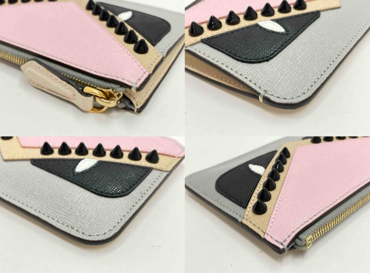 FENDI フェンディ バグズモンスター カードケース キーリング