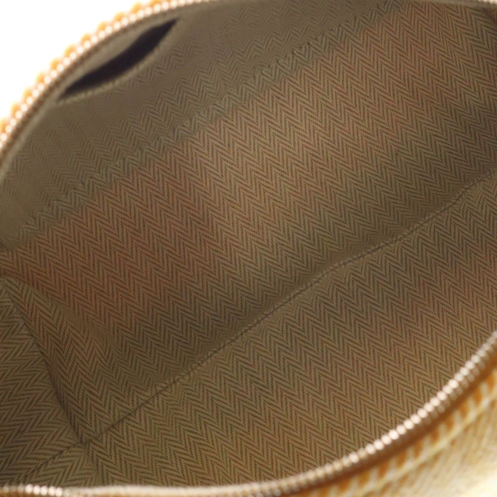 HERMES☆エルメスブリッドアブラックPMオレンジブラウンAランク HERMES (エルメス) ブリッドアブラックPM ハンドバッグ セカンド