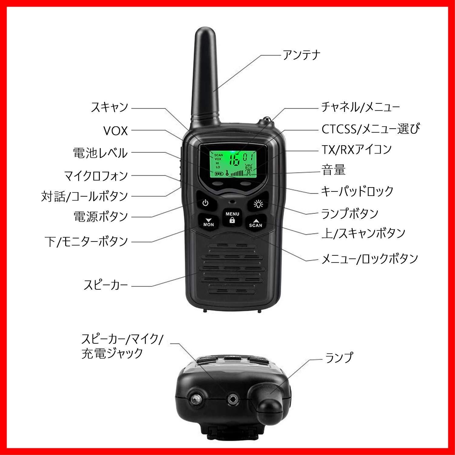 日本語説明書 特定小電力