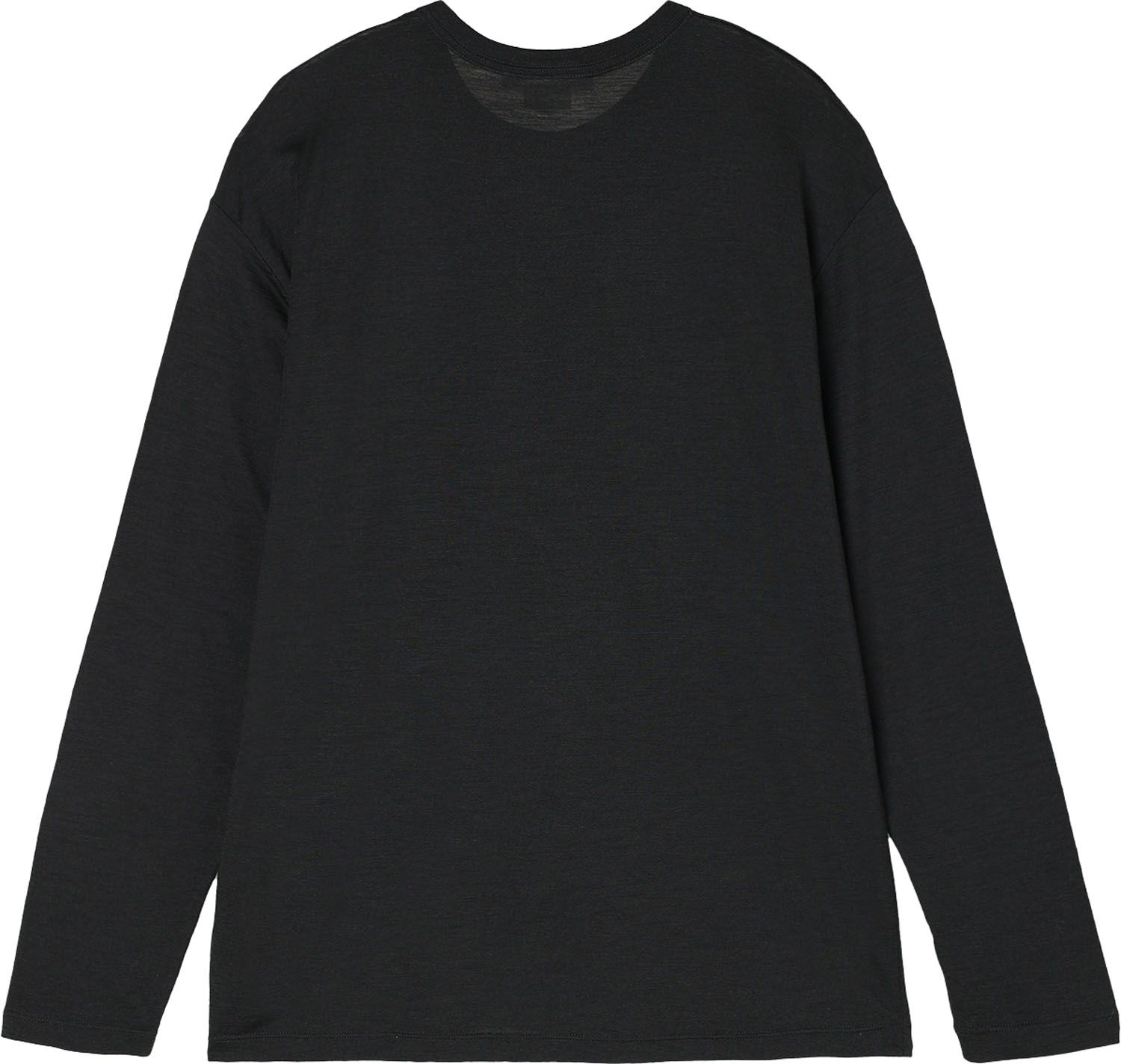 アイスブレーカーicebreaker アウトドア メリノ 150 ロングスリーブ ポケット ティー メンズ レディース 長袖 トップス Tシャツ 薄手 シンプル 普段着 運動 ゆったり 部屋着 胸ポケット 年中 01 ブラック