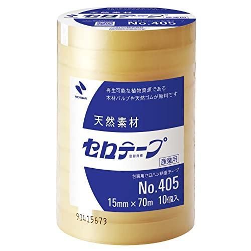 ニチバン セロテープ 大巻 15mm幅 70m巻 10巻入 405-15×70