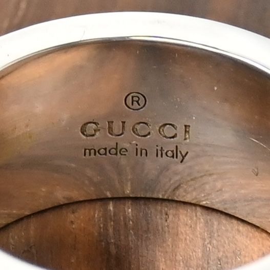 美品✨　グッチ　リング　20号　カットアウト　GUCCI GUCCI グッチ リング（指輪） アクセサリー メンズ レディース ブラン