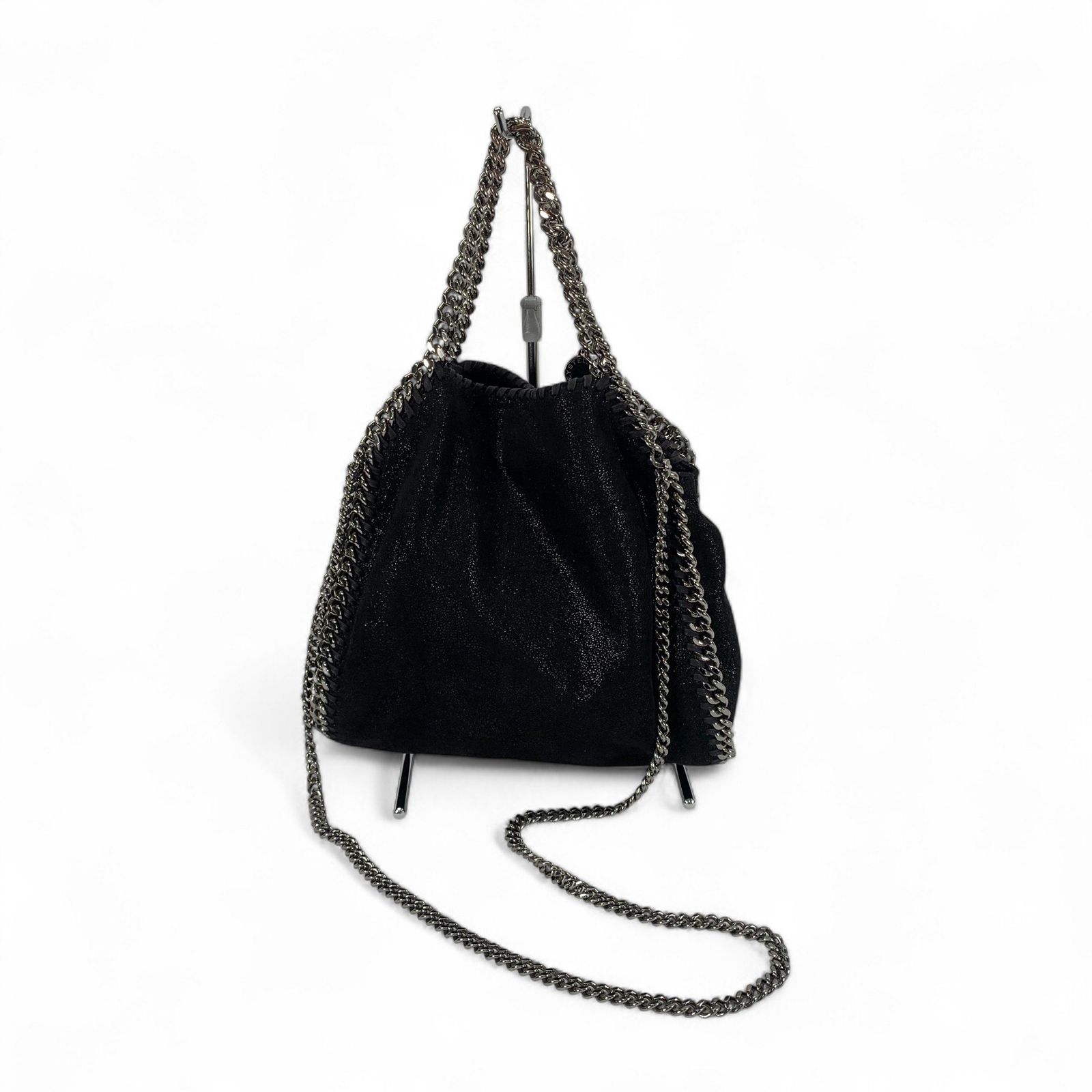 ステラマッカートニー　2way　ショルダーバッグ　ファラベラ　タイニー 黒 ステラマッカートニー タイニー ショルダーファラベラ 2way ブラック