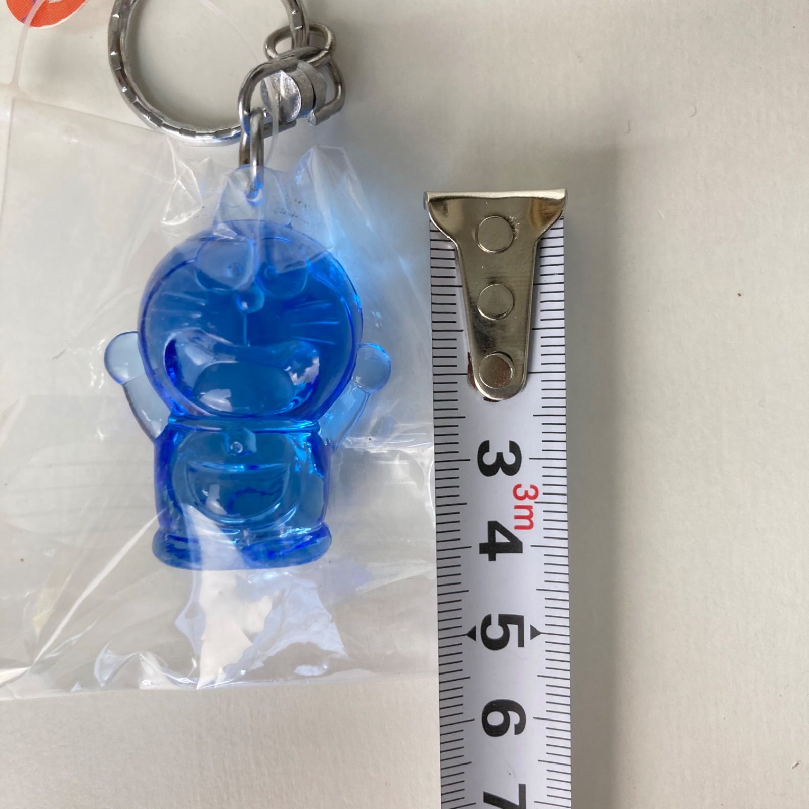 M0804C ドラえもん クリスタル人形 キーホルダー 5個 まとめ エポック