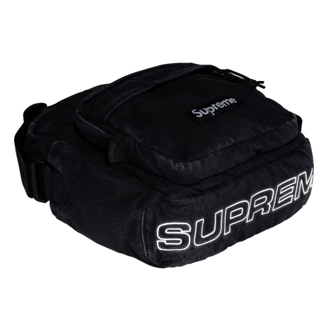 バッグ supreme Denim Mini Shoulder Bag Black Supreme Denim Mini Shoulder Bag Black | N-Hype