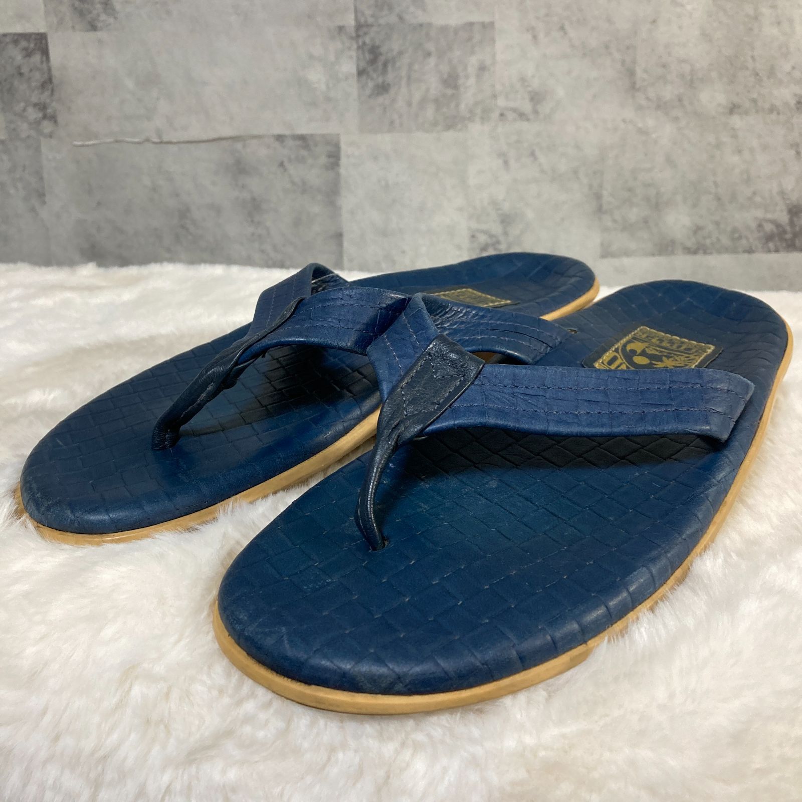 ハワイ製 ISLAND SLIPPER アイランドスリッパ クラシックイタリアンウィーブサンダル ロイヤルブルー 10