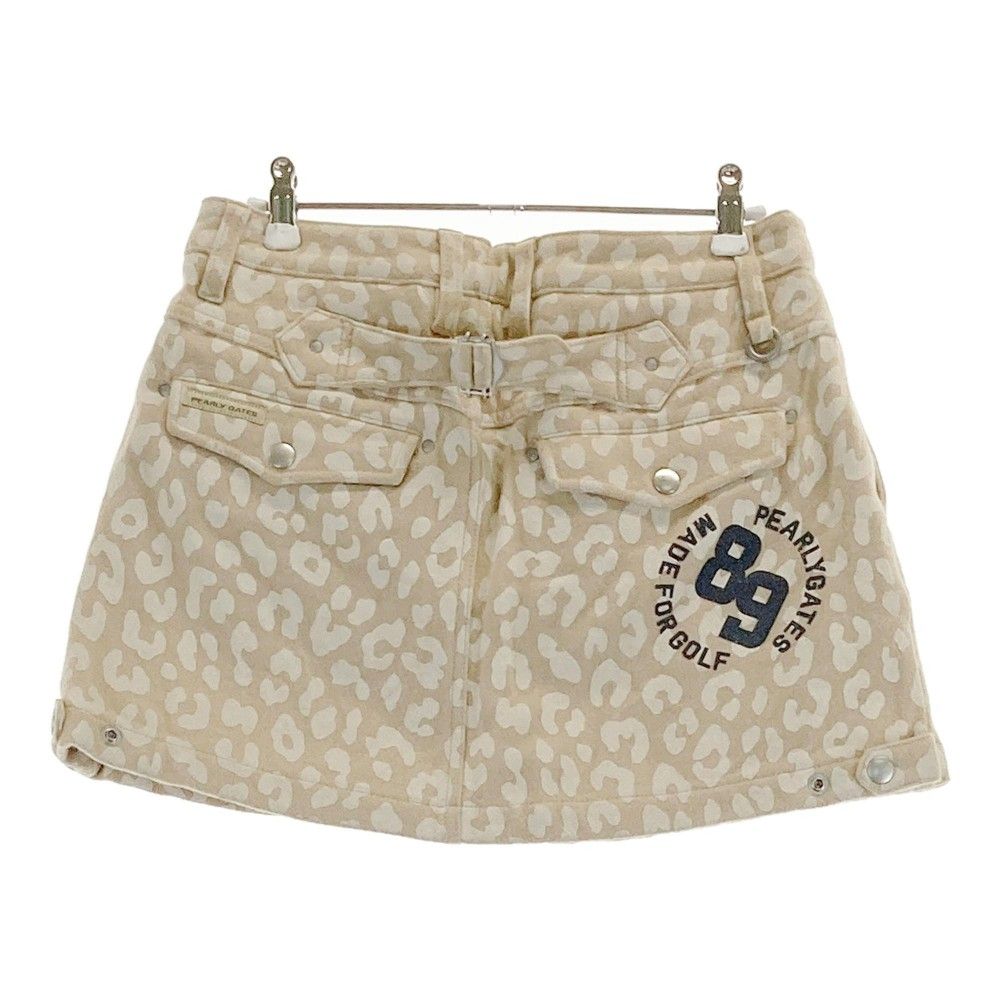 パーリーゲイツ ️SALE️ヒョウ柄スーパーストレッチスカート 新品正規