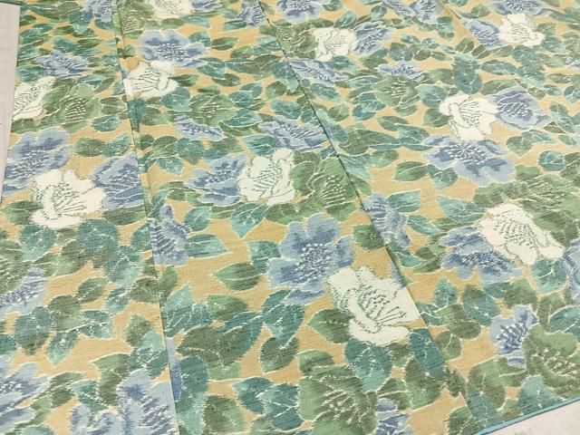 平和屋着物○小千谷紬 草花文 正絹 逸品 未使用 AAAW1827ph - メルカリ