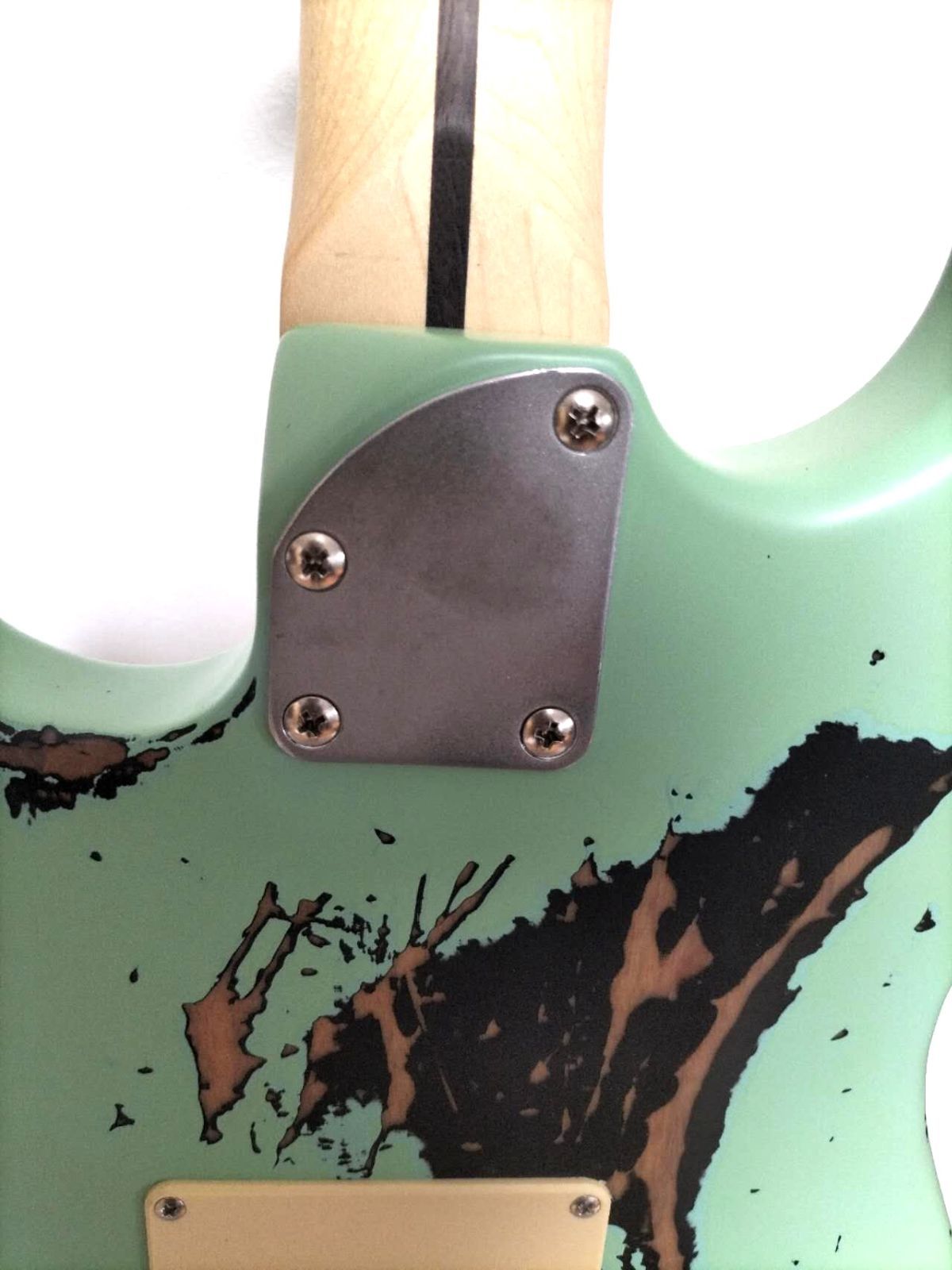 ストラトシンライン②　ハードレリックサーフグリーン　SSH　ステンレスフレット ストラトシンライン② ハードレリックサーフグリーン SSH ステンレス