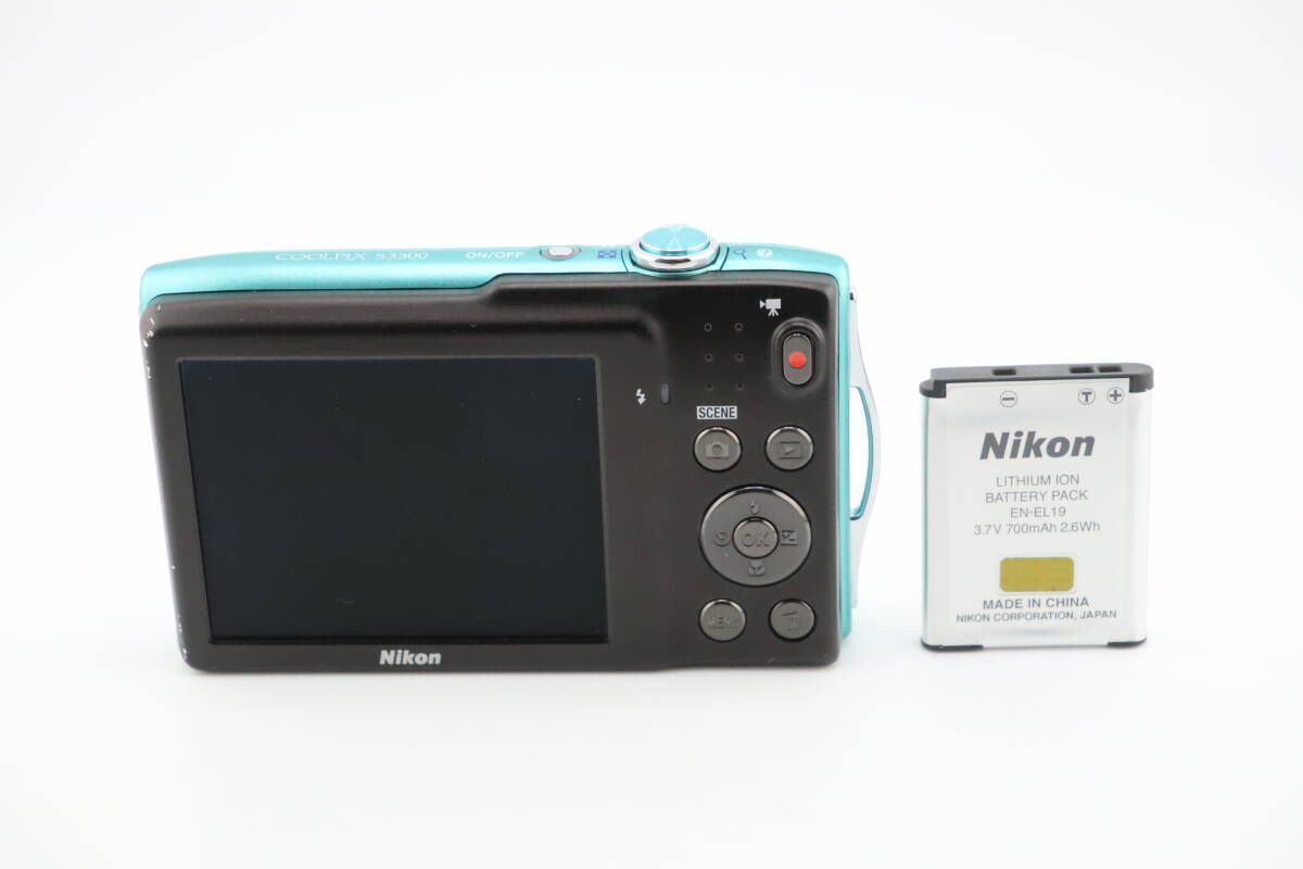 美品・箱あり】Nikon COOLPIX S3300 ゴールド ☆美品☆ニコン NIKON