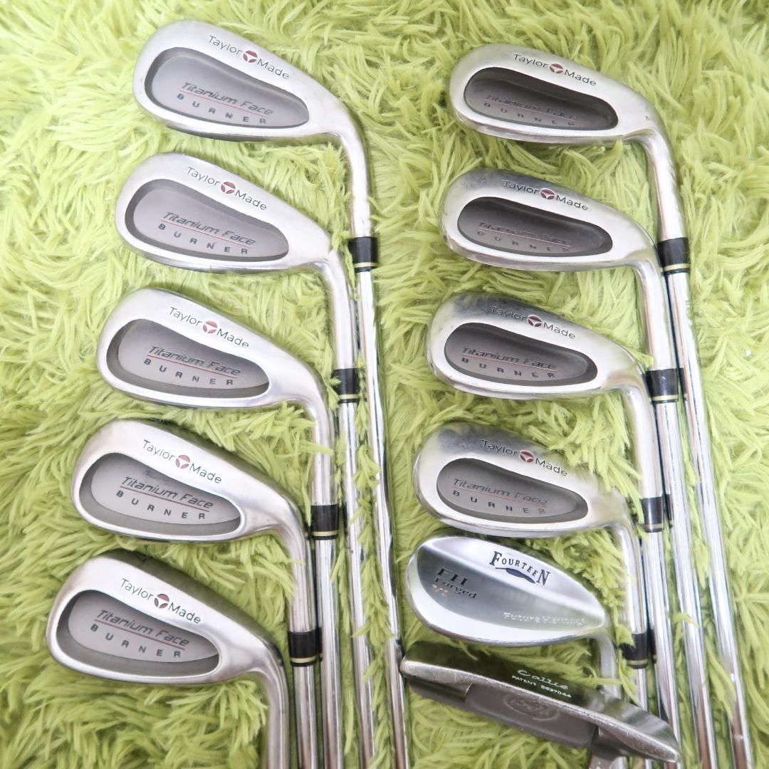 テーラーメイド BURNER メンズ ゴルフクラブ セット 初心者 中古