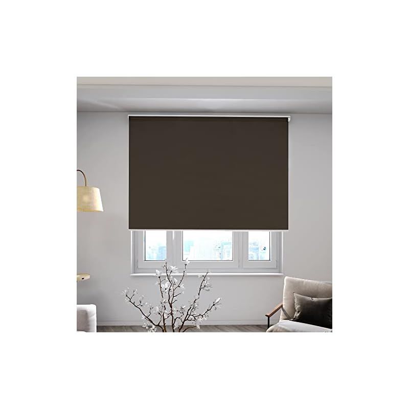 Deconovo ロールスクリーン ロールカーテン 1級遮光 断熱 遮熱 防音