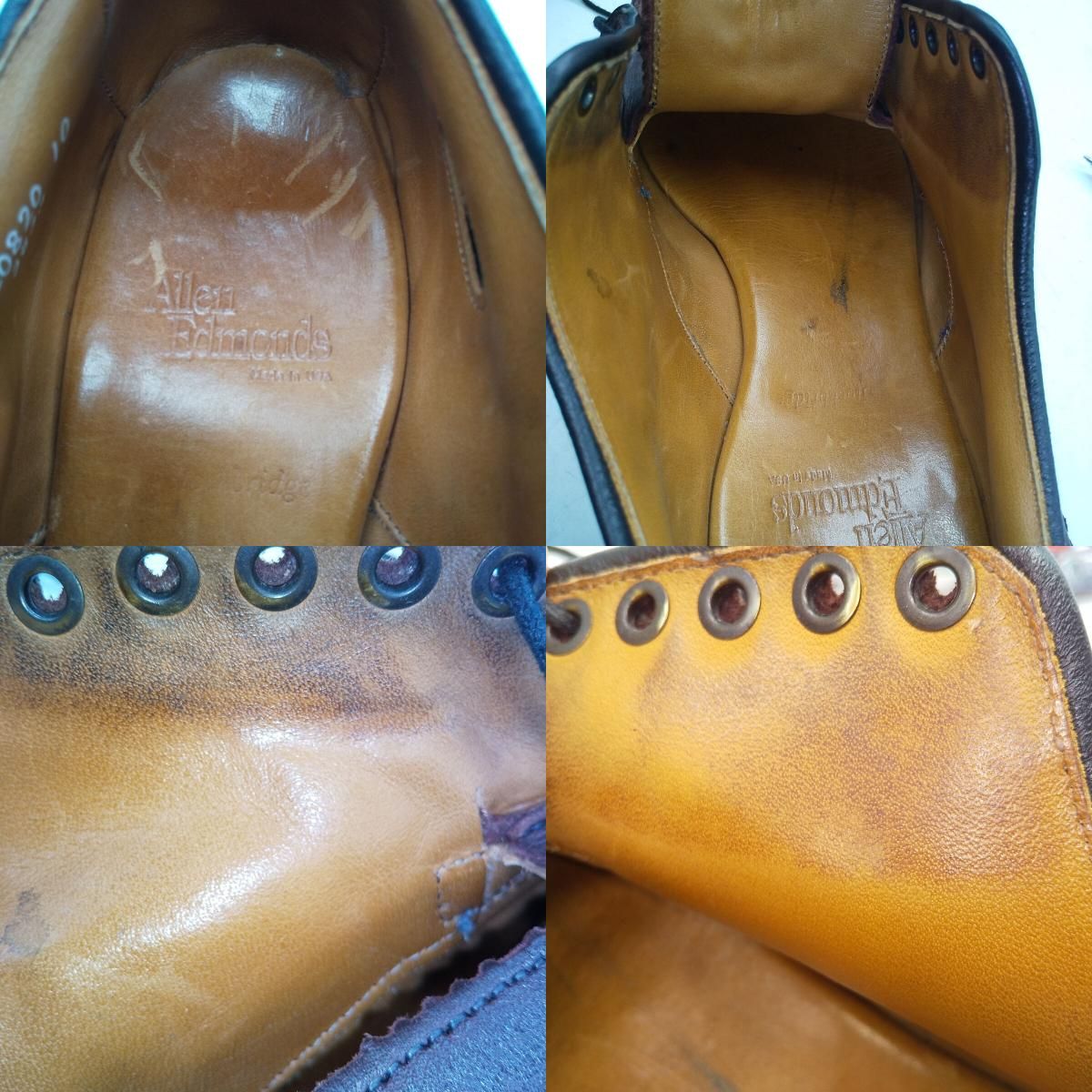 ALLEN EDMONDS アレンエドモンズ Uチップ USA製 6.5E-