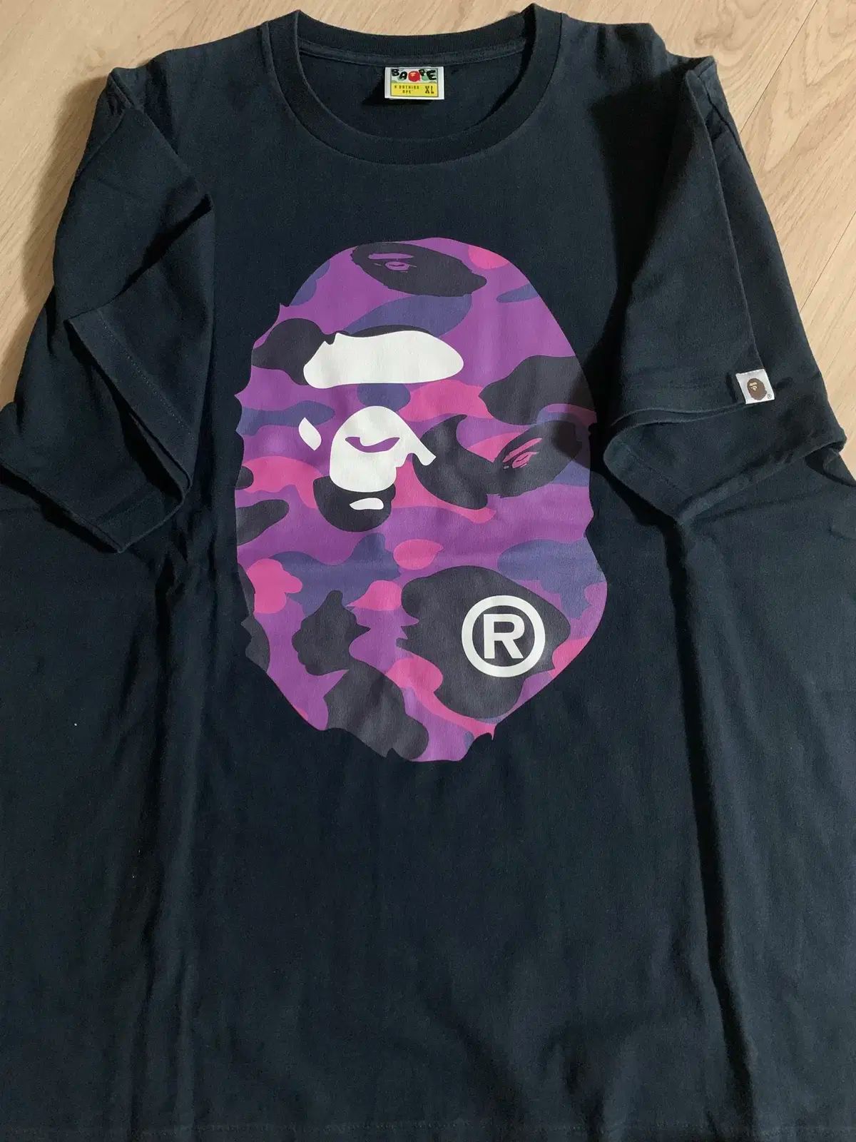 【雷市場（ポンジャン）商品韓国直送】A BATHING APE(アベイシングエイプ) 半袖 XL サイズ