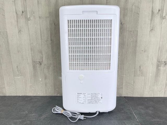 衣類乾燥除湿機 【中古】動作保証 SHARP シャープ CV-J180-W 2019年製