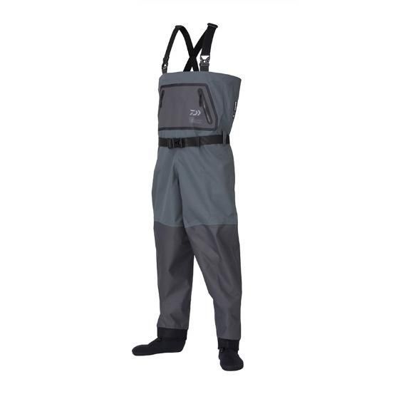 ダイワ タイトフィット スーパーブレスストッキングウェーダーソックス先丸 SBW-4003S グレー S