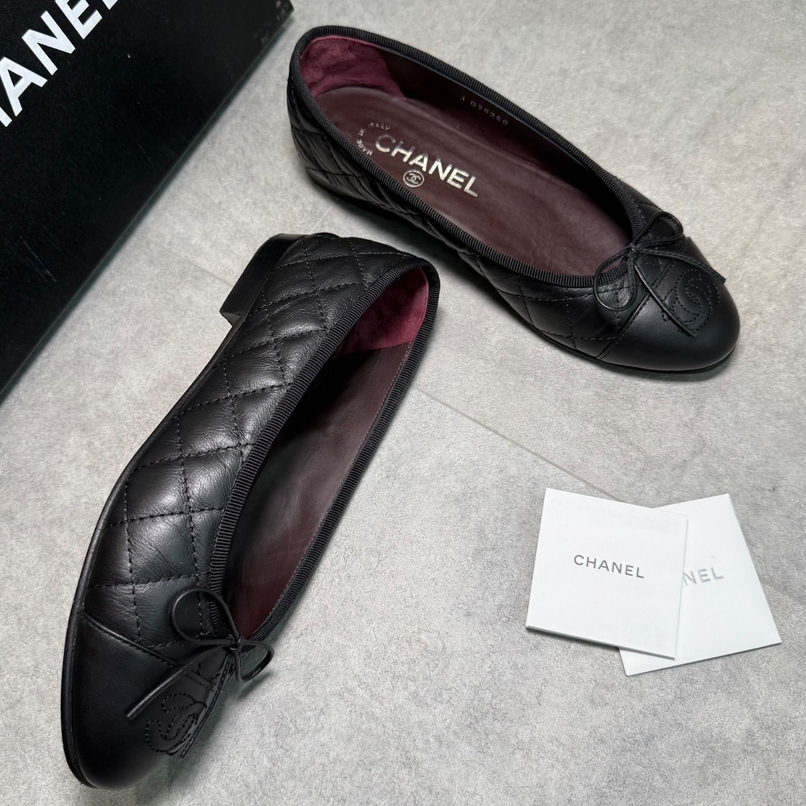 新品未使用☆CHANEL メリージェーン CCロゴ ターンロック 楽天市場