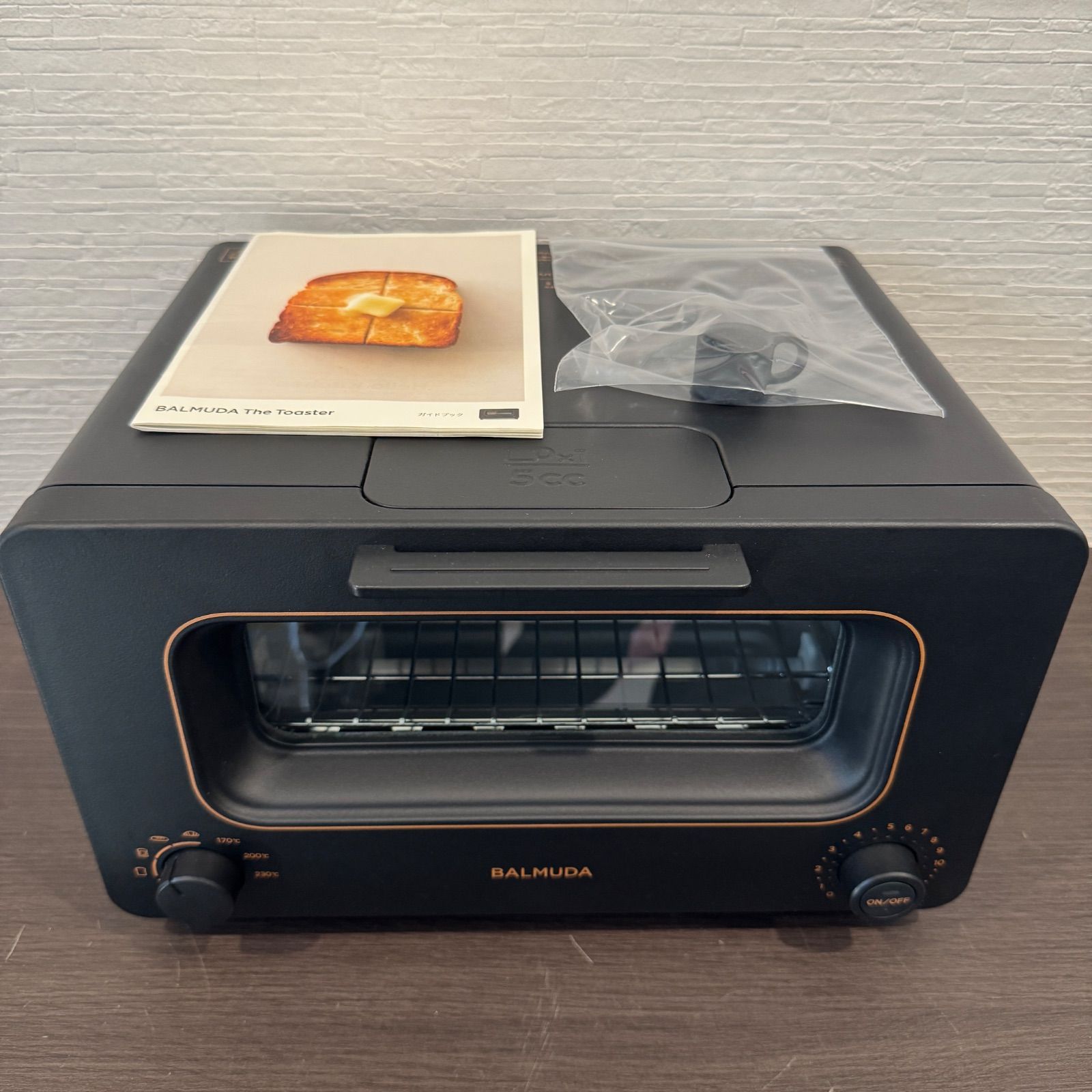 BALUMUDA The Toaster スチームトースター K05A-BK 2020年製 程度A