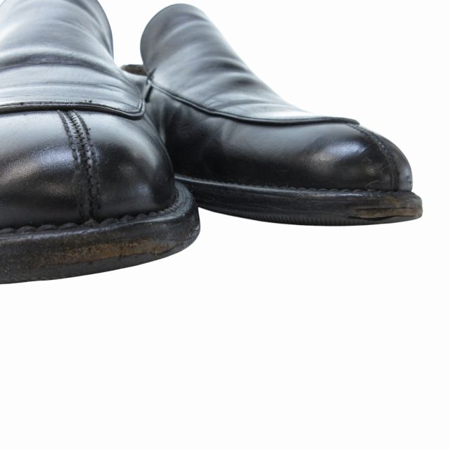 BALLY バリー 革靴 Uチップ 黒 EU9 US10 27.5〜28 バリー BALLY レザーシューズ スリッポン ローファー Uチップ 黒