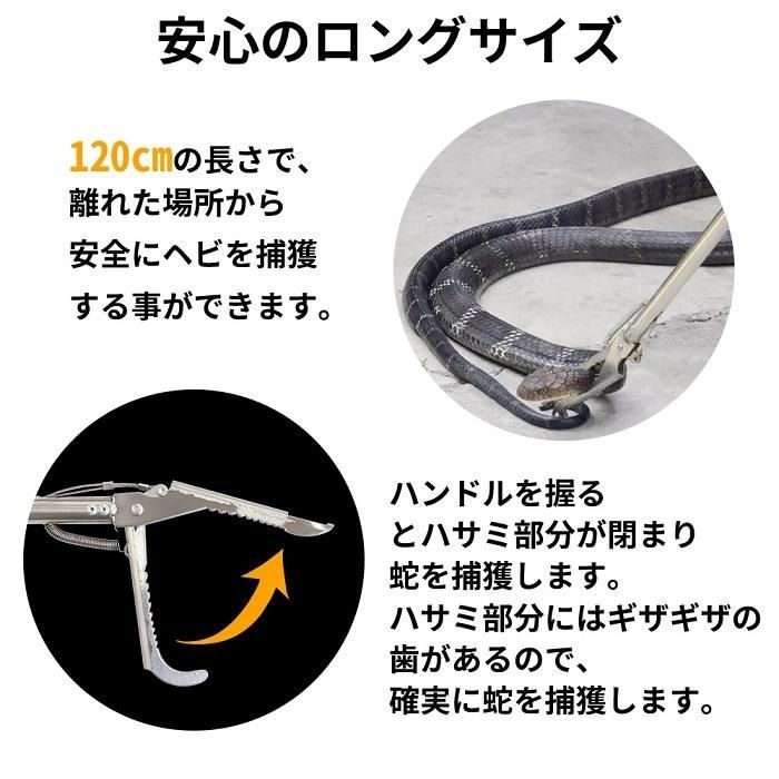 退治 蛇つかみ棒
