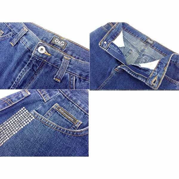 ドルチェ&ガッバーナ ドルガバ スカート ラインストーン付き ミニ ♯24