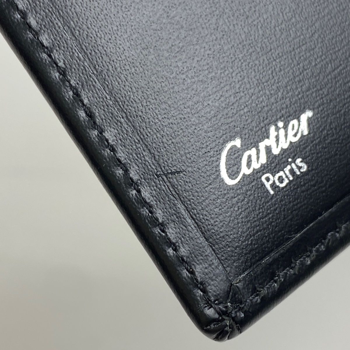 カルティエ CARTIER マストライン 二つ折り財布 マストドゥ 二