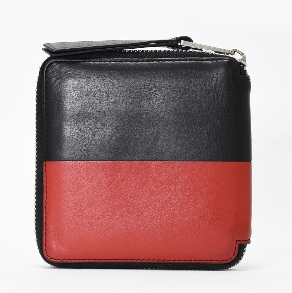 LOEWE ロエベ ラウンドジップ ウォレット LOEWE - ロエベ LOEWE 財布 二つ折り KNOT コンパクト ジップ