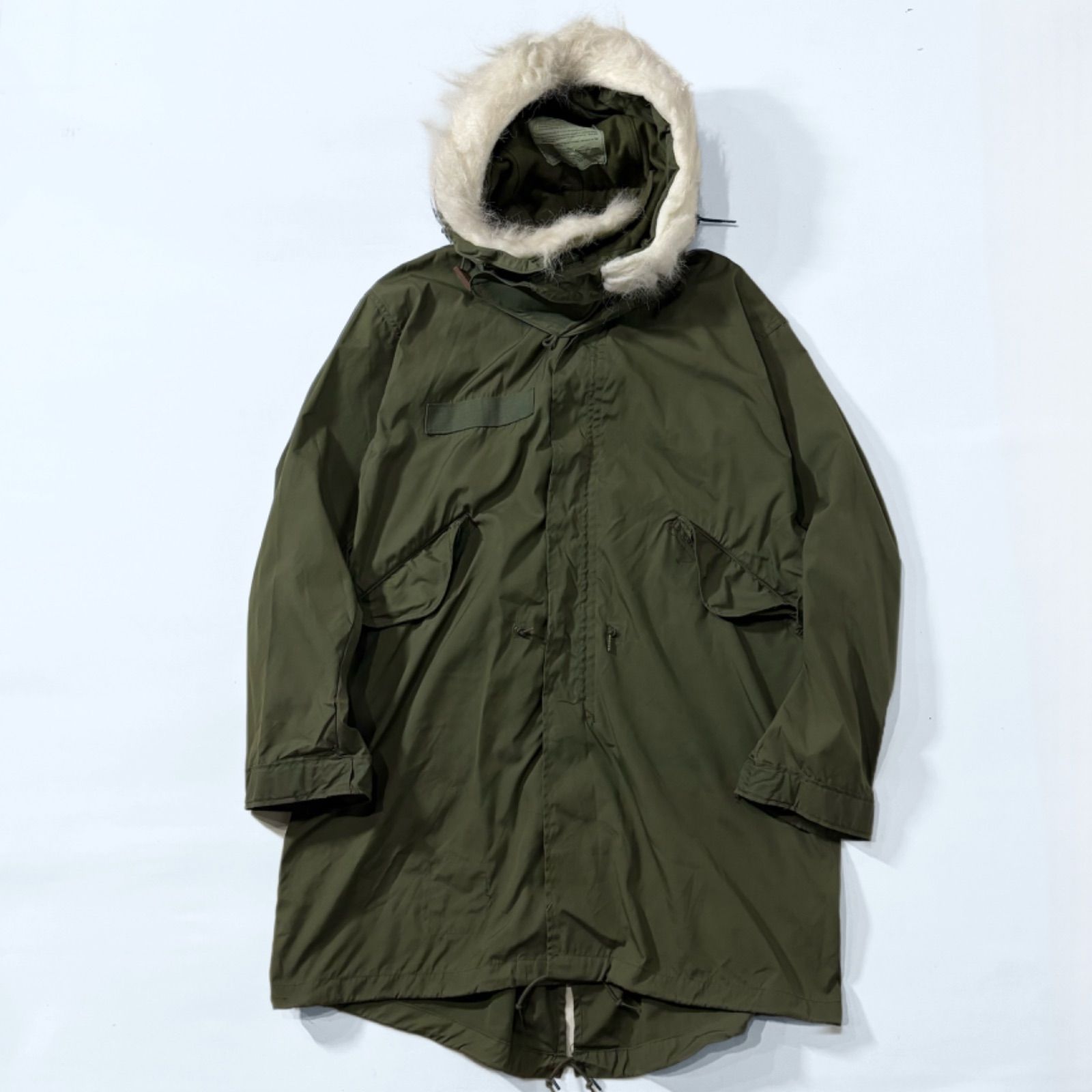 73年会計 アメリカ軍 実物 M-65 EXTREME COLD WEATHER PARKA フィッシュテール パーカー S シェル×フード  ヴィンテージ US ARMY モッズ コート - メルカリ