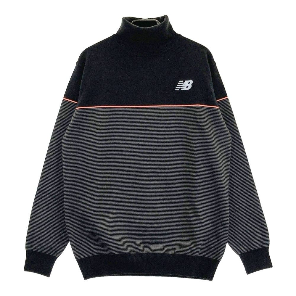 サイズ 5 NEW BALANCE GOLF ニューバランス タートルネック 長袖ニットセーター ブラック系 240101405447 ゴルフウェア メンズ ストスト