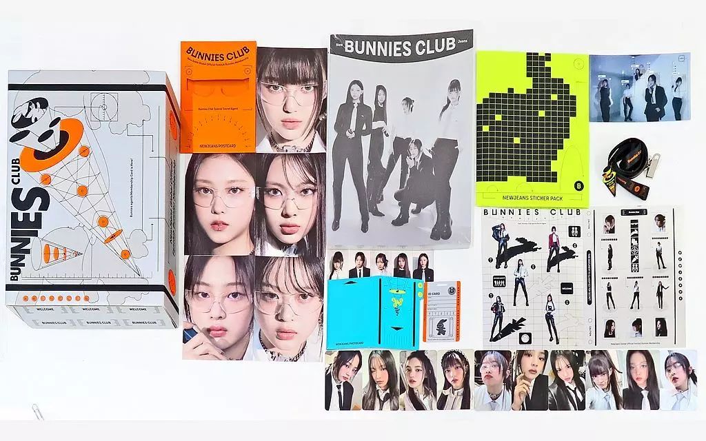 グッズセット NewJeans Bunnies Membership KIT(メンバーシップキット