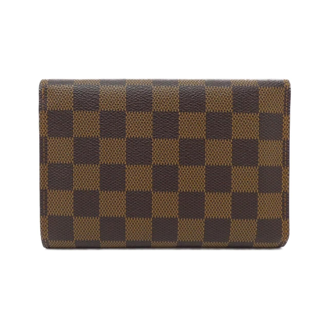 ルイヴィトン ダミエ ポルト トレゾール エテュイ パピエ N61202 財布