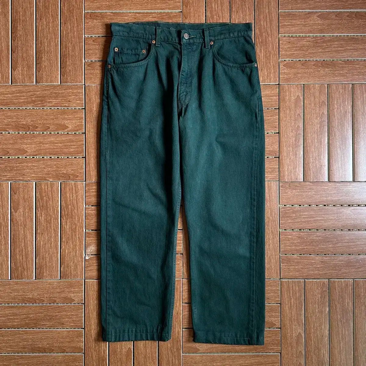 90s リーバイス 505 後染め コットン パンツ 34X30