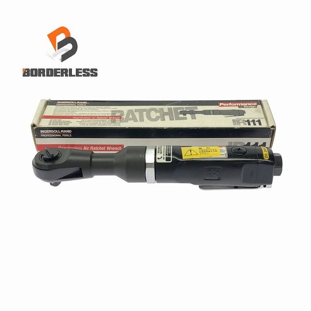 ♥保管品 Ingersoll Rand インガソールランド Reactionless Air Ratchet Wrench IR111 エアーラチェットレンチ エア工具