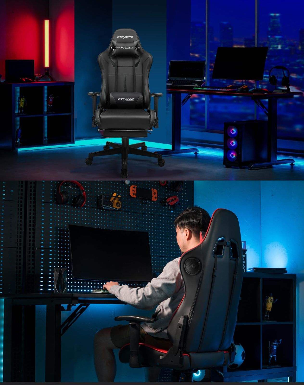 在庫 PCゲーミングチェア